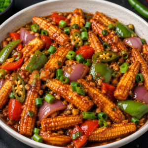 CHILLI BABY CORN